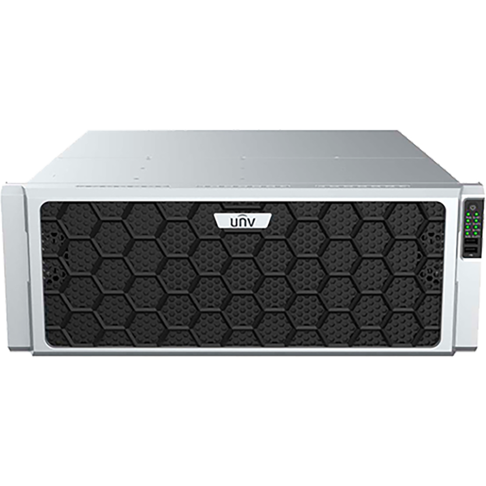 NVR PRO CANALES 256, 24 SATA HDD HASTA 16TB, CARACT. H.265 HASTA 12MPX, RAID0/1/5/6/10/50/60, HARD DISK HOT SWAP, BEHAVIOR SEARCH, PEOPLE COUNTING, TRAFFIC MONITORING, TEMP DETECTION