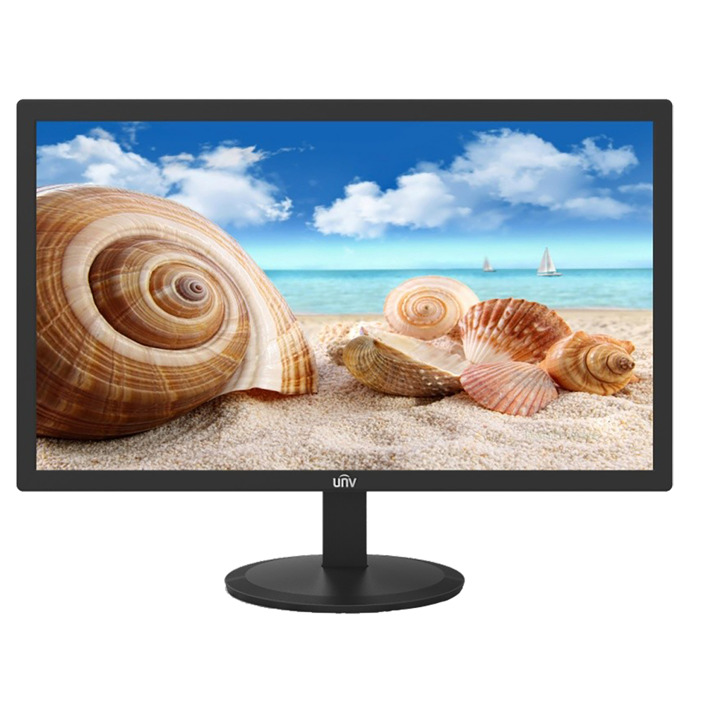 MONITOR LED FHD 22" PULGADAS RESOLUCIÓN 1920×1080 SOPORTE  VESA, BRILLO 250CD/M2, SALIDAS VGA-HDMI-AUDIO IN 
