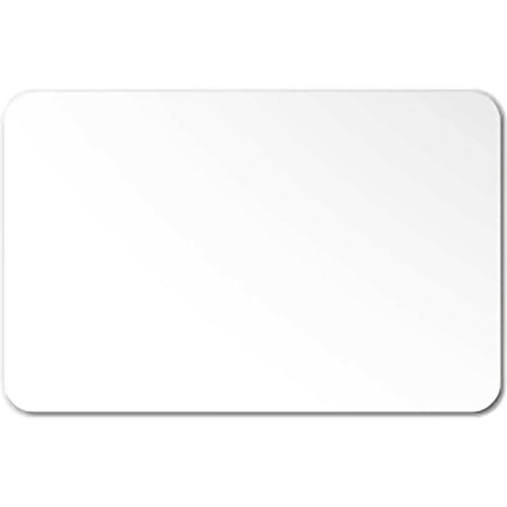 TARJETA 13.56MHZ, MATERIAL PVC BLACO, EEPROM 1K BYTE, ISO/IEC 14443A
