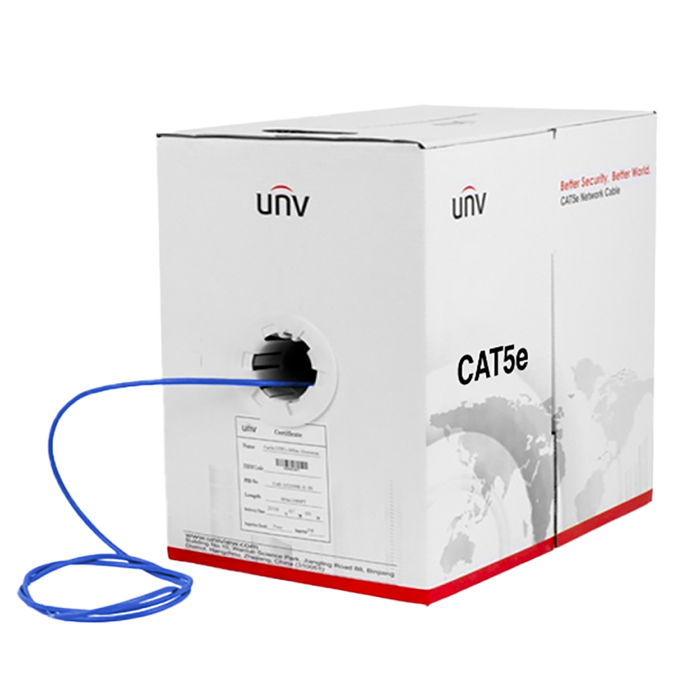 CAB-LC3100A-IN - CABLE UTP CAT6 COLOR AZUL INTERIOR - 23AWG- ISO/IEC 11801 - TIA/EIA 568. CERTIFICADO UL (100% COBRE) - 305M