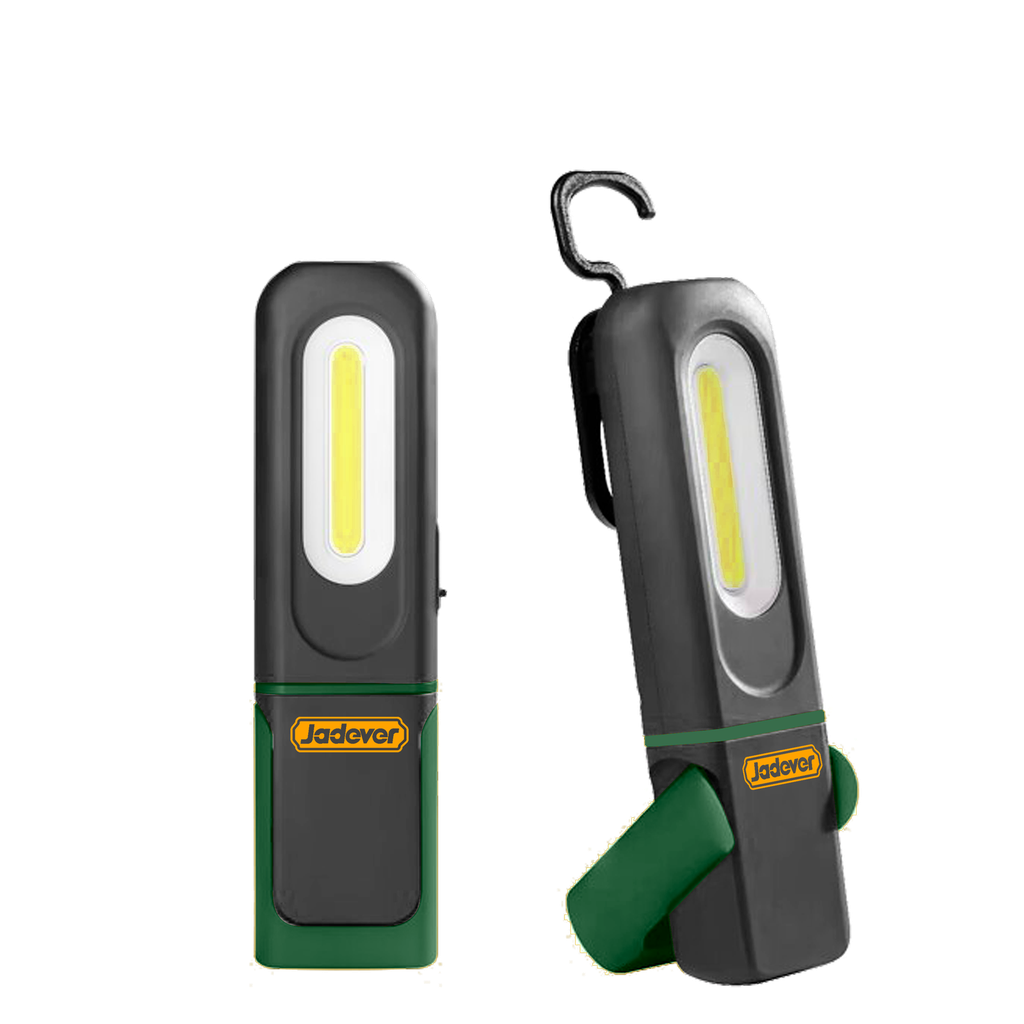LINTERNA - BRILLO: 350LM (ALTO) - 110LM (BAJO) - 80LM (FOCO) - DISTANCIA DE IRRADIACIÓN: 20M - BATERÍA 1200MAH 18650 - TIEMPO: 4 HS (LUZ ALTA) - 6,5 HS (LUZ BAJA) - 3 HS (FOCO) - IP62 - CON GANCHO