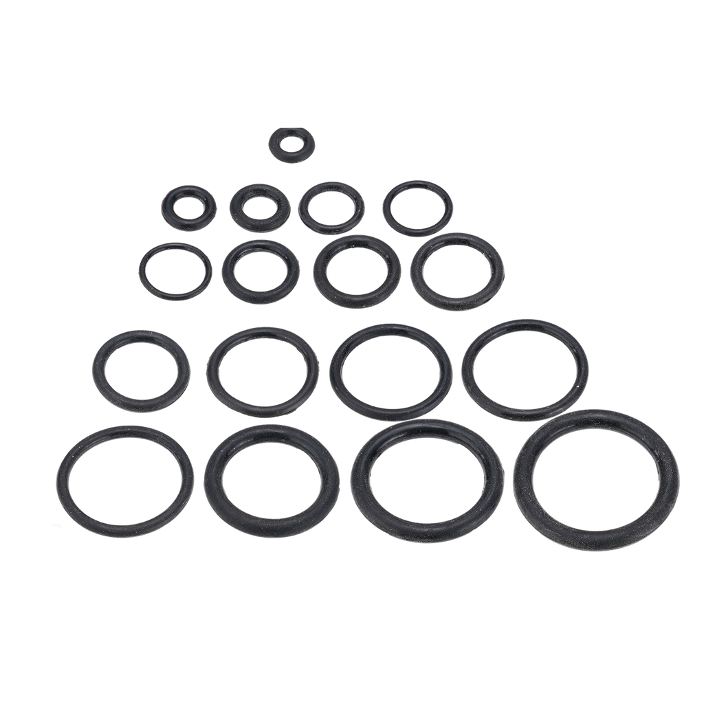 KIT DE O-RINGS / JUNTAS TÓRICAS DE 125 PIEZAS - MATERIAL: NBR