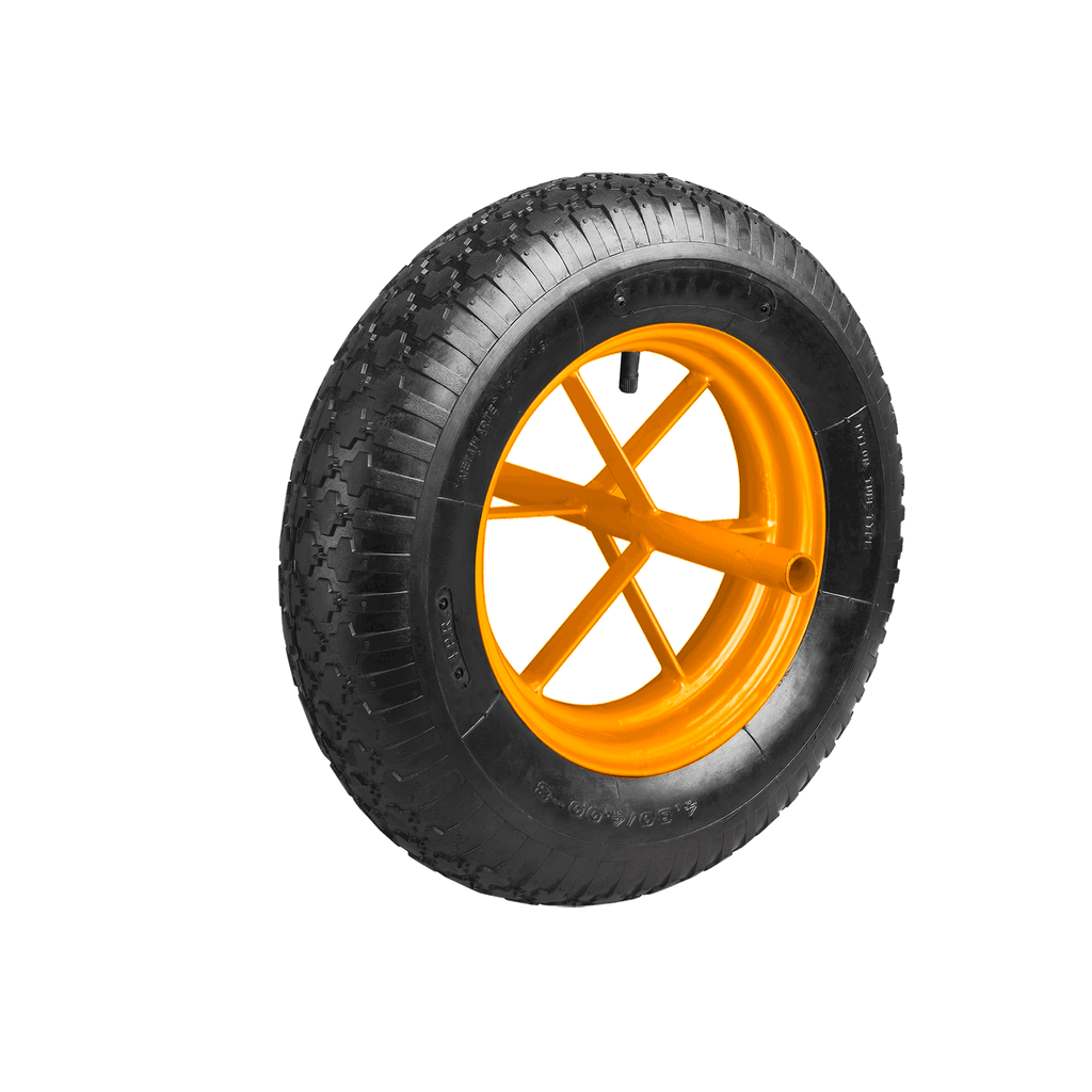 RUEDA NEUMÁTICA - CARGA MÁXIMA: 130KG - 16''X4.00-8 - 4PR - NEUMÁTICO CON LÍNEAS DE DIAMANTES