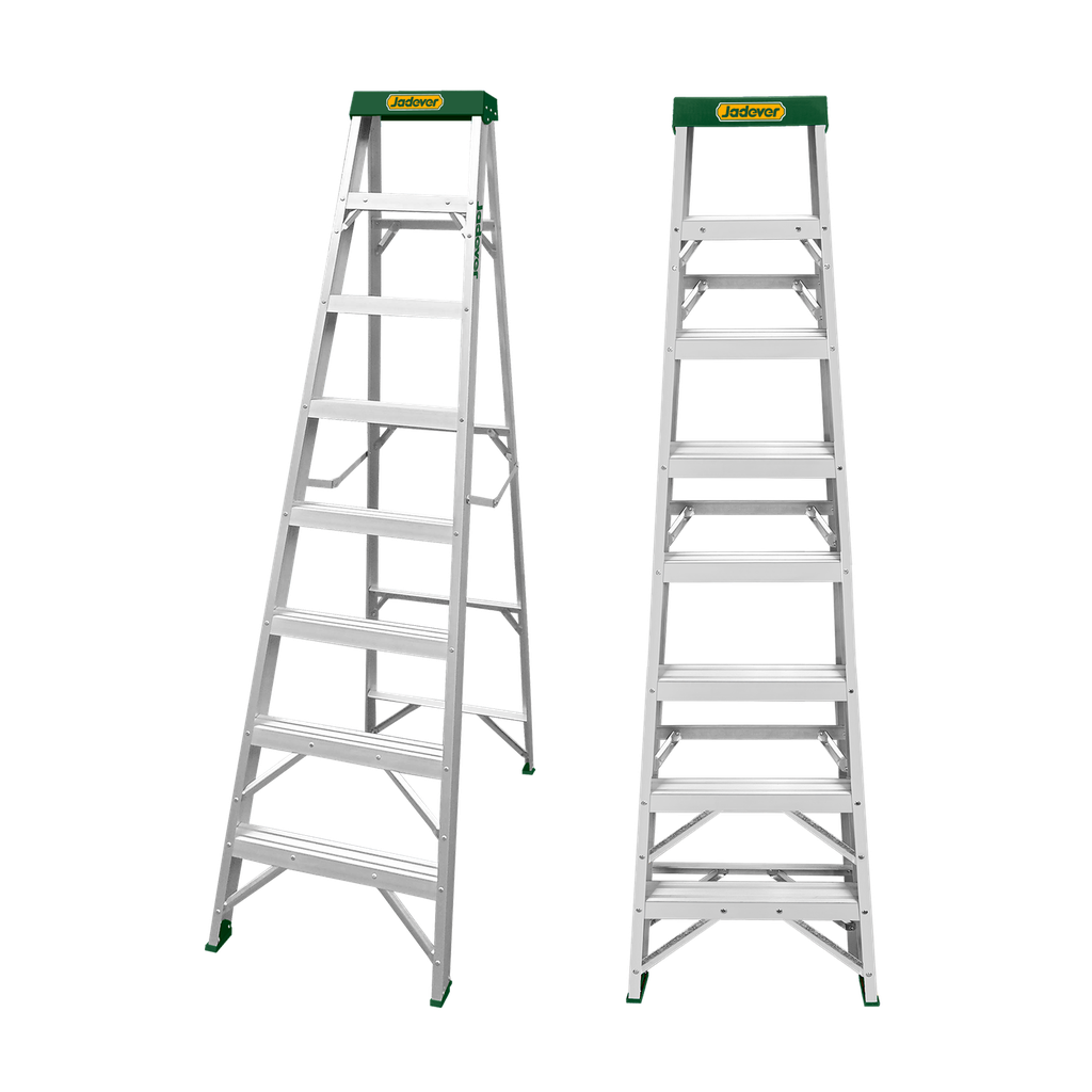 ESCALERA DE TRABAJO - ALUMINIO - ESCALONES: 7+1 - CARGA MÁXIMA: 150KG