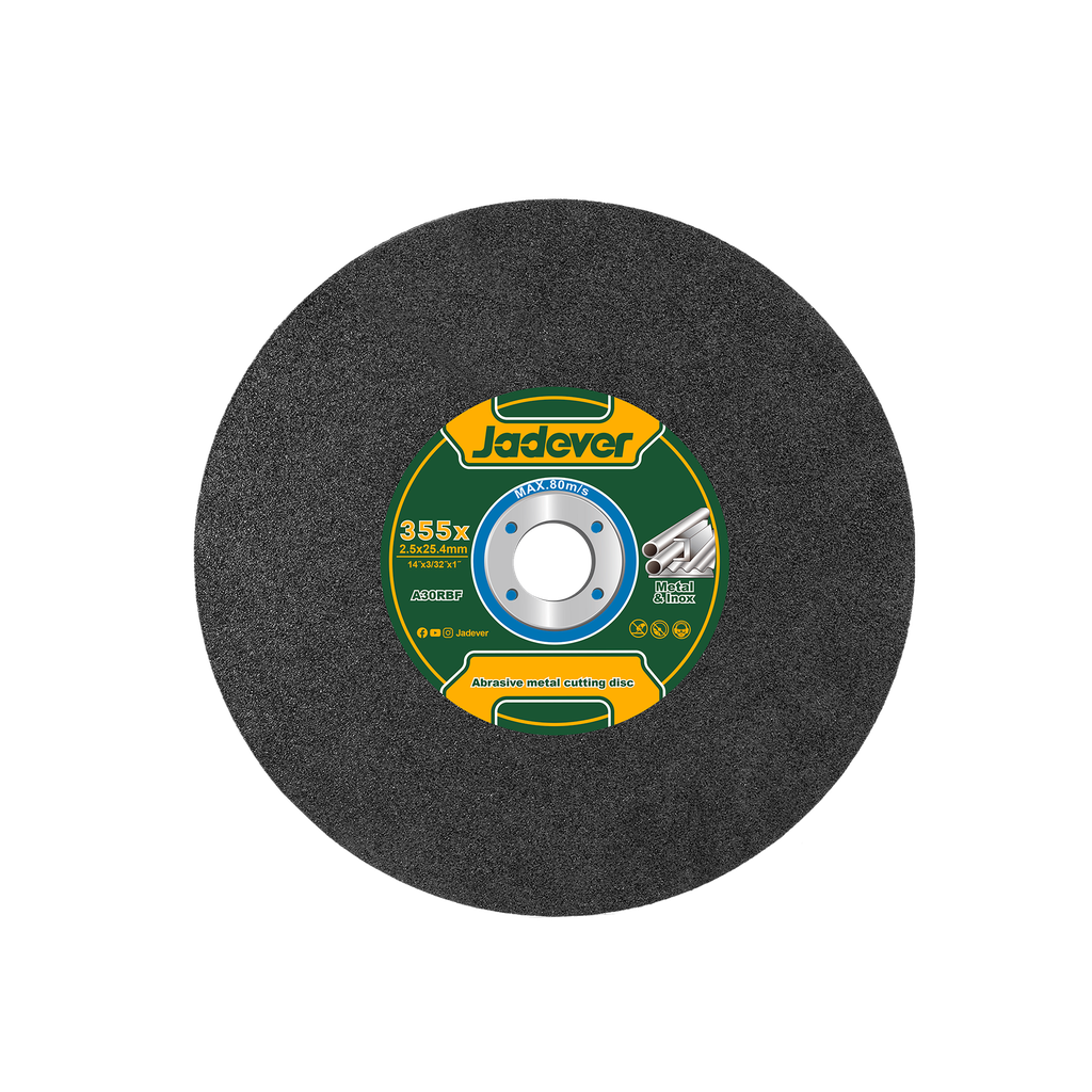 DISCO ABRASIVO PARA CORTE DE METAL: 230 MM  X 3,0 MM 22,22 MM (9'' X 2/8'' X 7/8'')