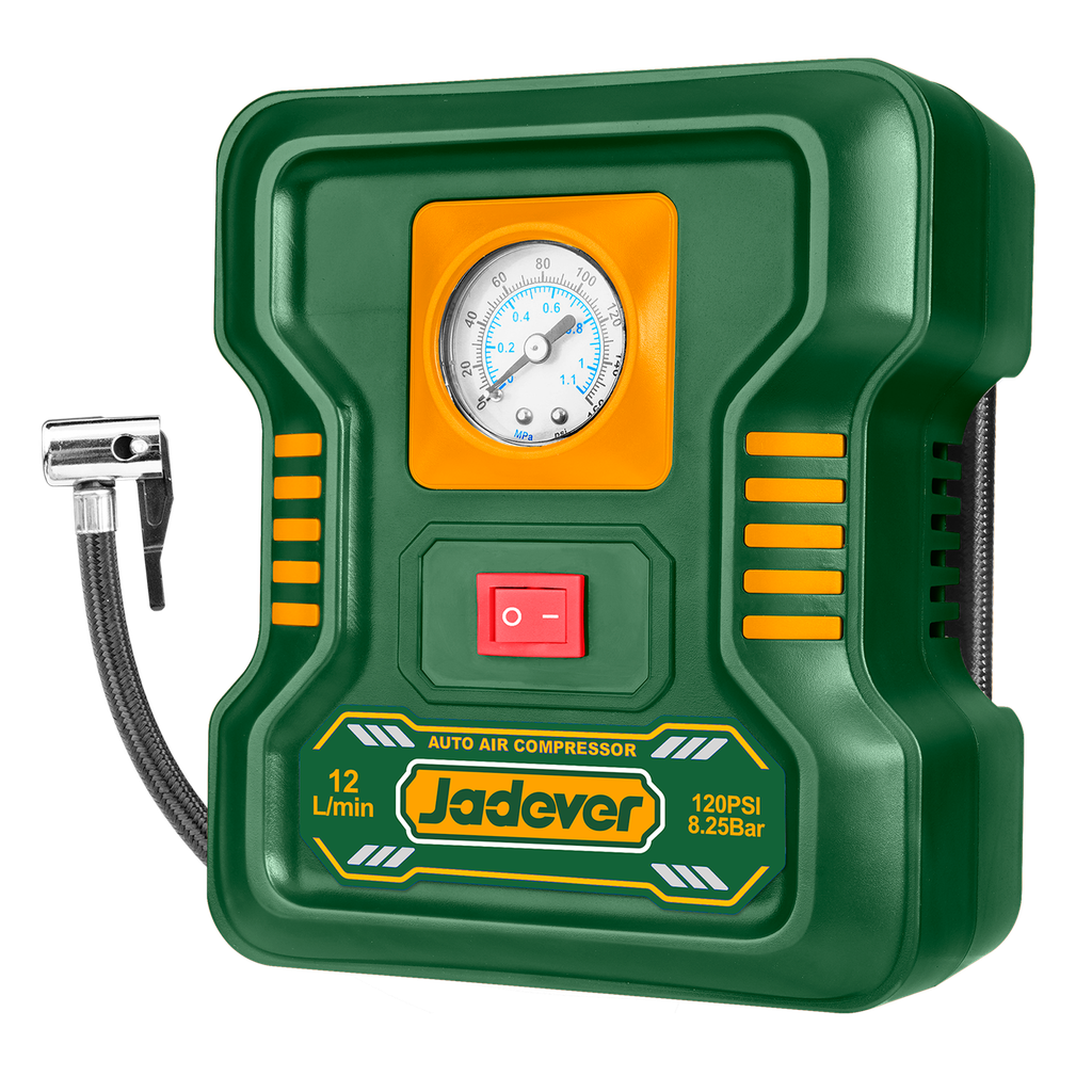 COMPRESOR DE AIRE AUTOMÁTICO - VOLTAJE: 12V - PRESIÓN MAX 150PSI