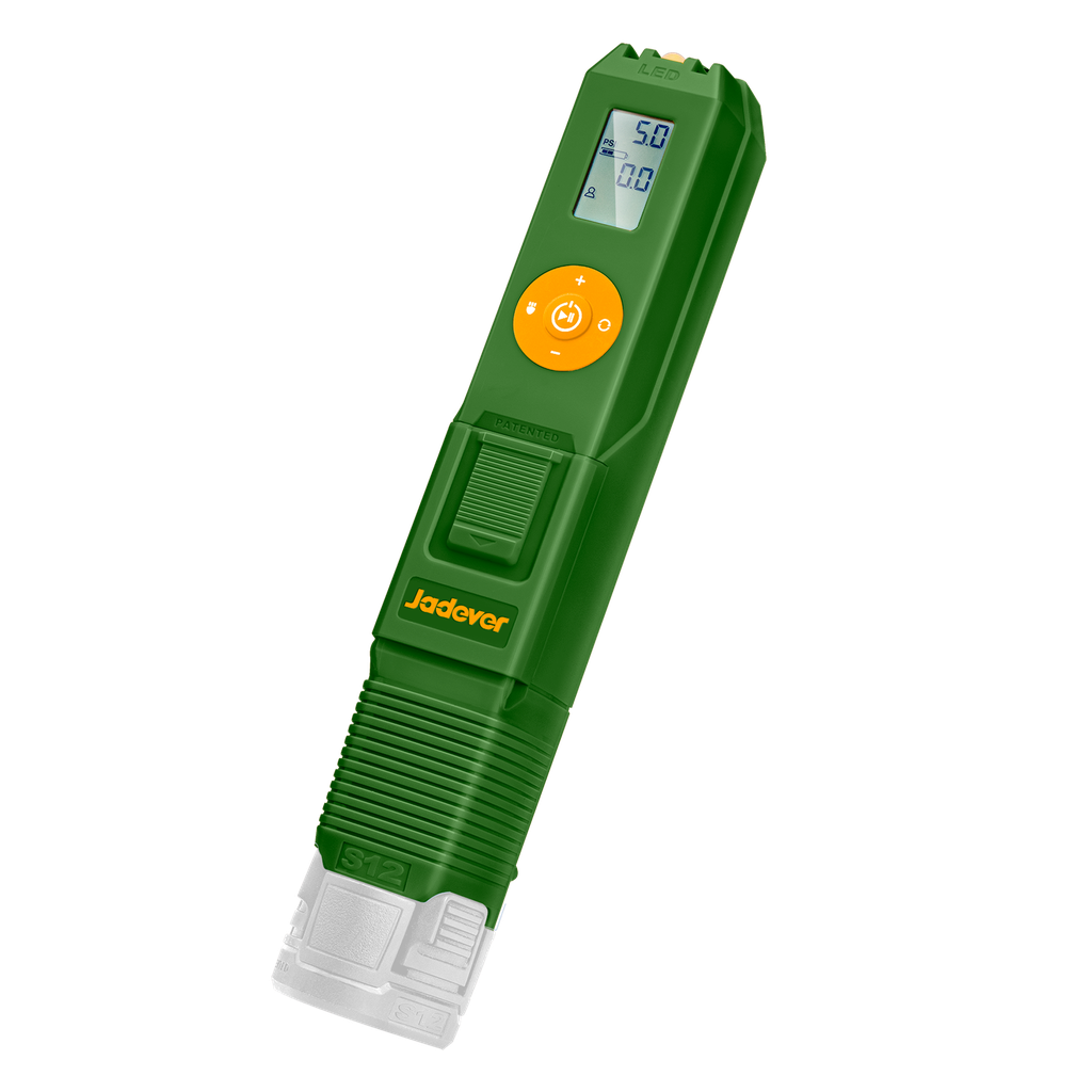 COMPRESOR DE AIRE PARA AUTOMÓVIL CON BATERIA LI-ION - VOLTAJE: 12V - MÁX. PRESIÓN: 160PSI / 11BAR / 1100KPA - LA BATERÍA Y EL CARGADOR SE VENDEN POR SEPARADO