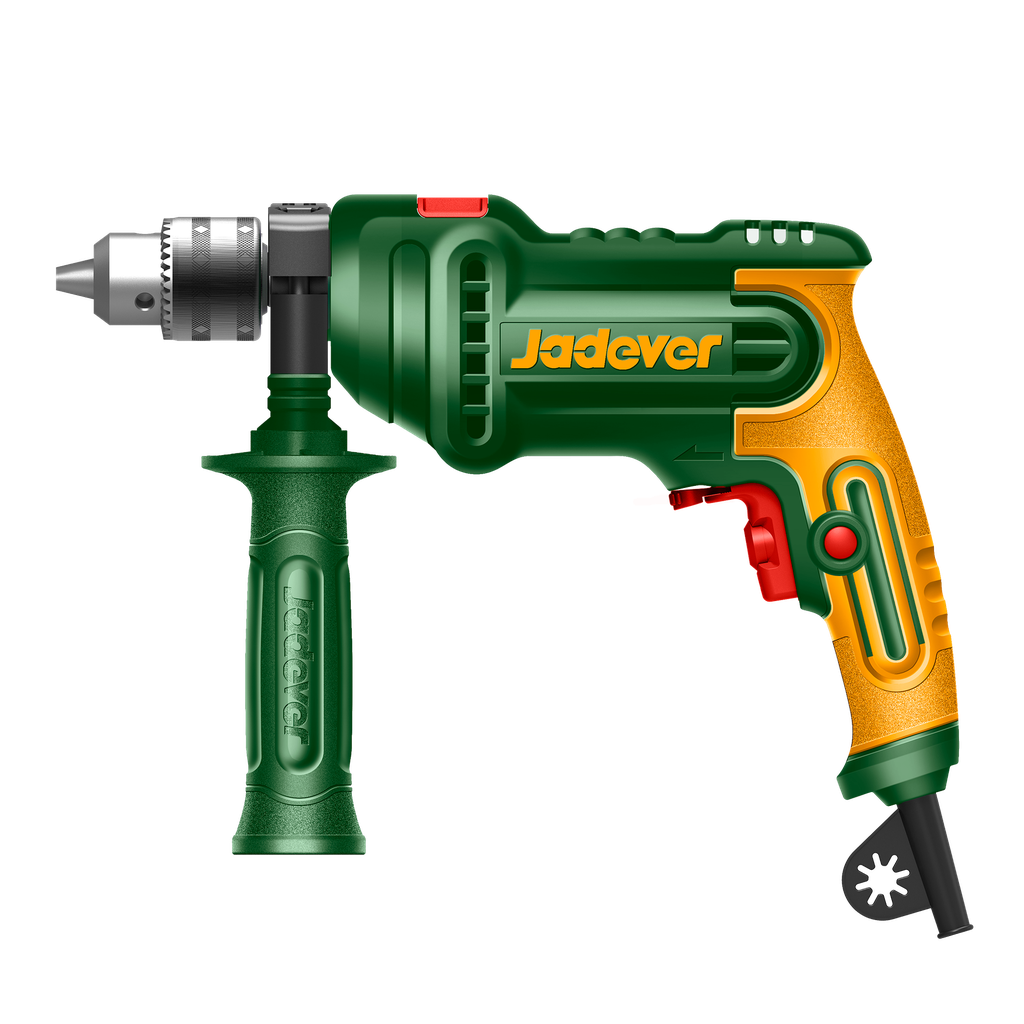 TALADRO DE IMPACTO 850W - VOLTAJE: 220-240V 50/60HZ - VELOCIDAD SIN CARGA: 0 - 3000RPM - MÁX PERFORACIÓN: 13MM - CONTROL DE VELOCIDAD - INTERRUPTOR DE AVANCE/RETROCESO - FUNCIÓN DE MARTILLO