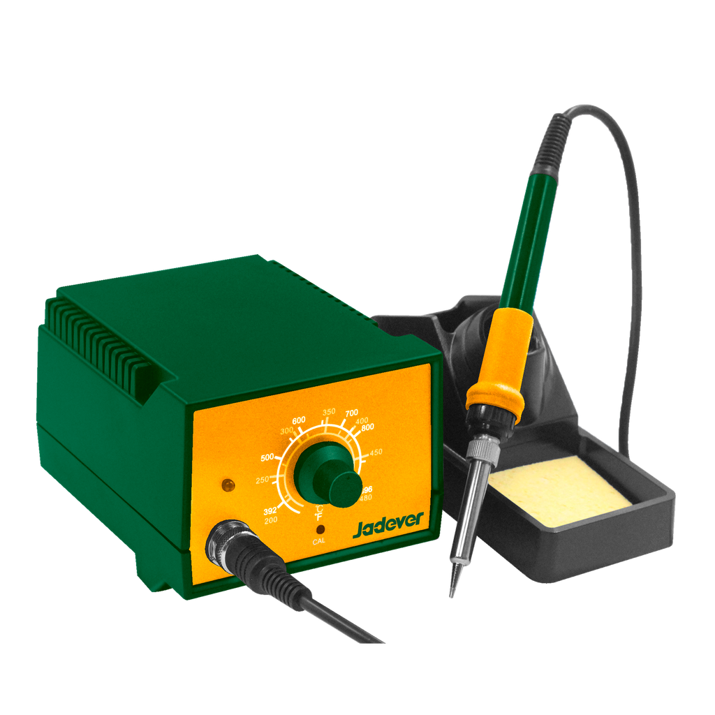 ESTACIÓN DE SOLDADURA 60W - VOLTAJE: 220-240V 50/60HZ - TIEMPO DE PRECALENTAMIENTO: 1 - 2MIN - CABEZA RECTA Y CON PUNTA - AJUSTE DE TEMP MEDIANTE POTENCIOMETRO - PUNTA REEMPLAZABLE DE LARGA DURACIÓN