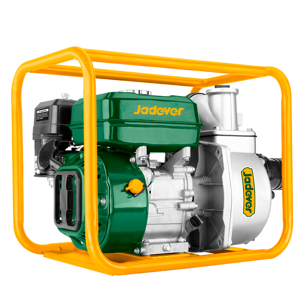 BOMBA DE AGUA DE GASOLINA 7HP 208CC - Ø SUCCIÓN Y DESCARGA: 80MM (3'') - FLUJO MÁXIMO: 1000L/MIN - ELEVACIÓN MÁXIMA DE LA CABEZA: 27M - CABEZAL DE SUCCIÓN MÁX.: 8M - SISTEMA DE ARRANQUE: RETROCESO