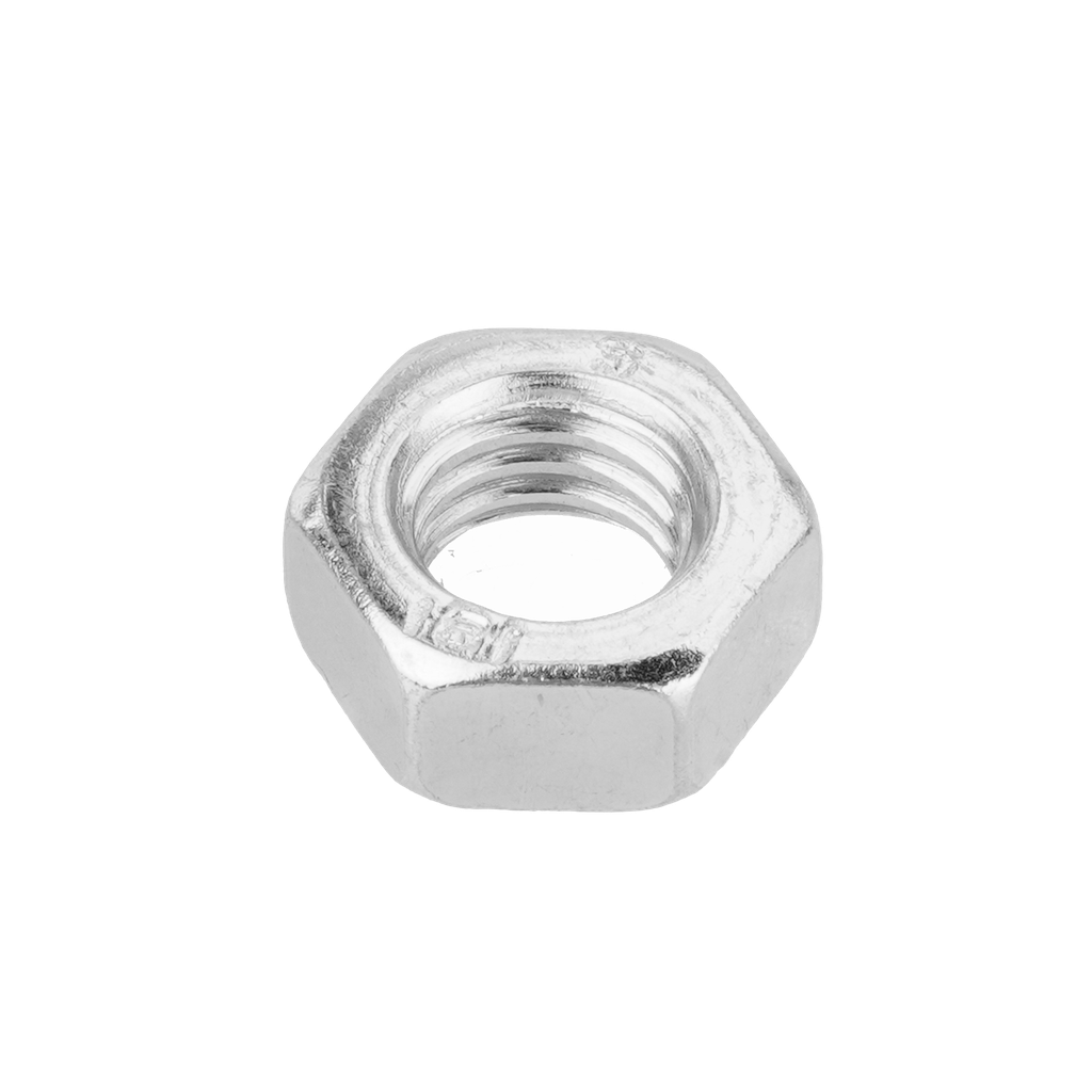 TUERCA HEXAGONAL - TAMAÑO: M16 - ACERO AL CARBONO DE ALTA CALIDAD - 50 UNIDADES / BOLSA