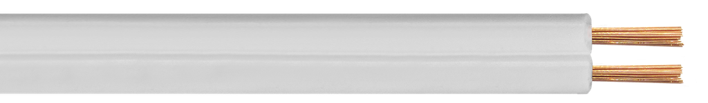 Cable Taller 2x0,75 blanco rollo 100m KALOP