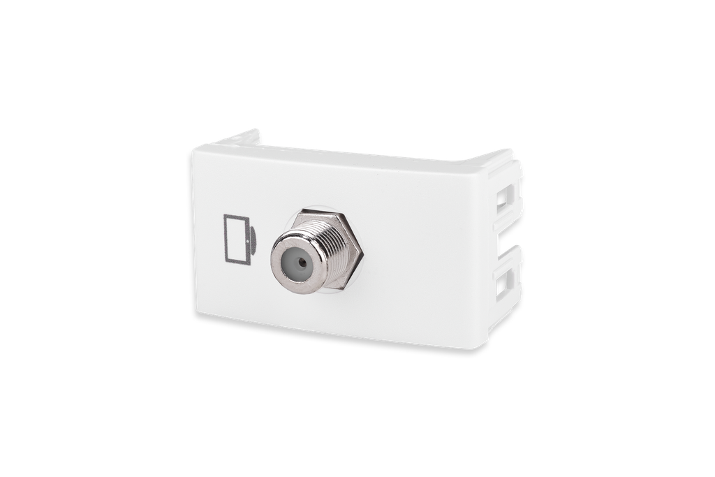 MODULO TOMA TV PINFINO BLANCO - KALOP