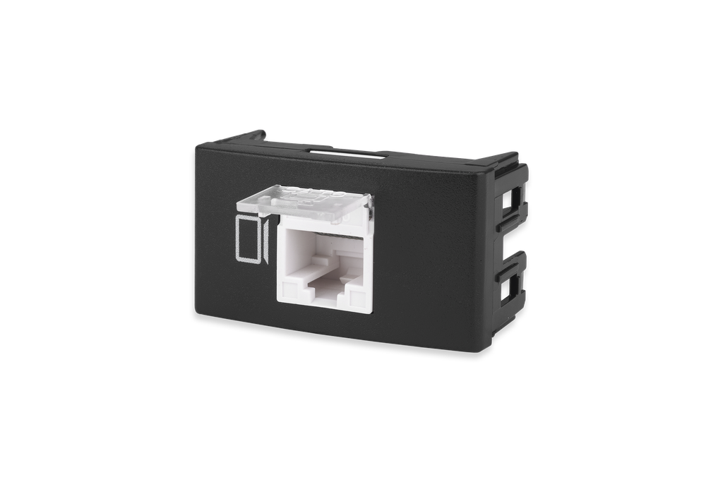 MODULO TOMA COMPUTACIÓN RJ45 NEGRO - KALOP
