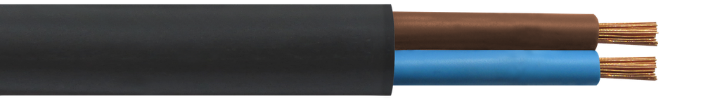 Cable Taller 2x6 negro X metro Kalop