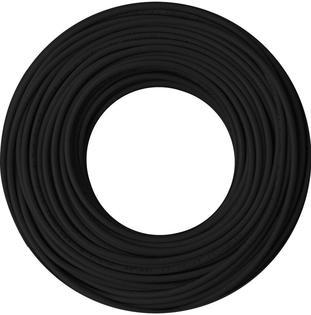 Cable 1x1,5 negro C5 rollo 100m Kalop 