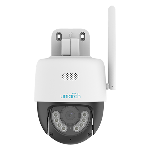 [Uho-P1A-M3F4D] CAMARA IP UNIARCH TIPO PT WI-FI INTERIOR/EXTERIOR, INTELIGENTE PARA HOGAR RESOLUCION 3MP LENTE FIJA DE 4 MM, MICROFONO Y ALTAVOZ, DETECCION DE CUERPO HUMANO, IP66, IR30 M, RJ45