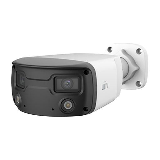 [IPC2K24SE-ADF40KMC-WL-I0] CÁMARA IP PRIME TIPO BULLET DOBLE LENTE A 180°, RESOLUCION 4MPX LENTE FIJO 4,0MM CARACTERISTICAS DWDR, IP67 COLORHUNTER