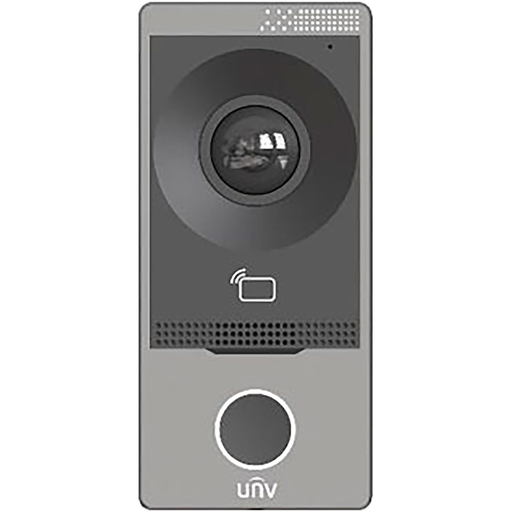 [OEU-201S-HMK-W] VIDEO PORTERO IP WI-FI UNIDAD EXTERIOR METALICO, MONTAJE SUPERFICIAL, 2MPX C/ UN BOTON