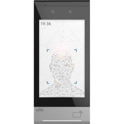 [OET-573B-HM-R] CONTROL DE ACCESO RECONOCIMIENTO FACIAL PANTALLA 7" CAPACIDAD DE ROSTROS  20000 METODO INDENTIFICACIÓN  FACIAL, TARJETA, PIN  
