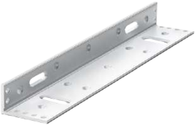 [OEA-MS12-280L] HERRAJE (L) PARA INSTALAR EL CUERPO DE LA CERRADURA DE OEA-ML12-280 PUERTA SIMPLE CERRADURAS MAGNÉTICAS