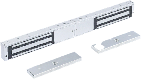 [OEA-ML22-500] CERRADURA ELECTROMAGNETICA PARA 2 PUERTA MAX 500KG EMPUJE, SIN MAGNETISMO RESIDUAL, RESISTENTE A LA ABRASIÓN,TORNILLOS A PRUEBA DE MANIPULACIONES, ESTABLES Y SEGUROS.