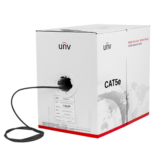 [CAB-LC3110B-E_IN] CAB-LC3110B-E_IN - CABLE UTP CAT6 - EXTERIOR(VAINA NEGRA) - 24AWG- ISO/IEC 11801 - TIA/EIA 568. (100% COBRE) - 305M