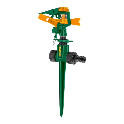 [JDNE3E34] ASPERSOR AUTOMÁTICO DE ENGRAJE - CABEZAL PULSANTE DE PLÁSTICO PATRÓN AJUSTABLE DE 20° A 360° JADEVER