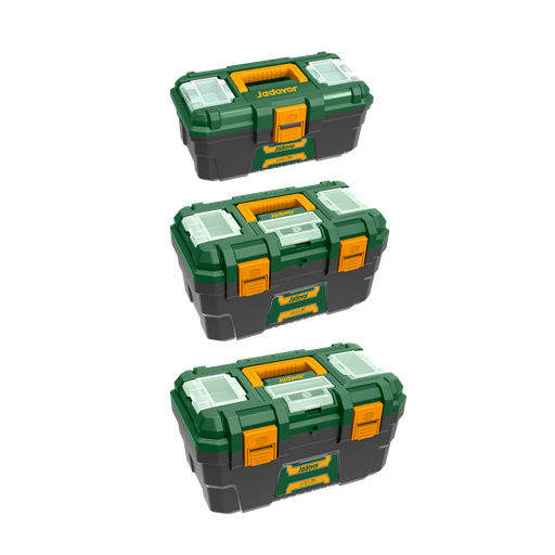[JDTB2103] KIT DE CAJAS DE HERRAMIENTAS DE PLÁSTICO - 13'', 16'' Y 19''