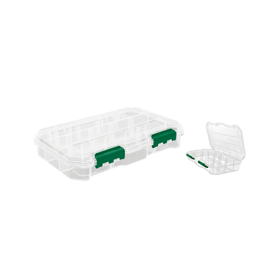[JDTB8342] ORGANIZADOR TRANSPARENTE HORIZONTAL 13 COMPARTIMENTOS 320 X 180 X 50MM