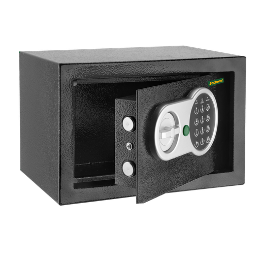 [JDEB1518] CAJA FUERTE ELECTRÓNICA - VOLUMEN: 7L - MEDIDAS: (A X L X P) 18 X 28 X 18 CM - ESPESOR (PUERTA/CUERPO DE CAJA): 3/1,5MM - CÓDIGO DE 3 A 8 DÍGITOS LIBREMENTE