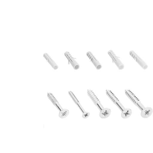 [JDXT3B02] KIT DE TORNILLOS FIX PUNTA AGUJA CON CUELLO Y TARUGOS DE 120 PIEZAS - 60 TORNILLOS PUNTA AGUJA + 60 TARUGOS PARA PLACAS DE DURLOCK