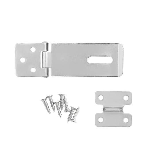 [JDAN2115] PORTACANDADO - CERROJO Y GRAPA - 1.5'' ESPESOR: 20MM X 1,1MM - INCLUYE 7 PIEZAS DE SUJETADORES