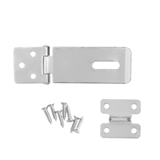 [JDAN2125] PORTACANDADO - CERROJO Y GRAPA - 2.5'' ESPESOR: 26MM X 1,4MM - INCLUYE 7 PIEZAS DE SUJETADORES