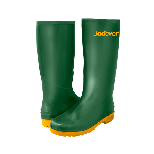 [JDRB1L39] BOTAS DE LLUVIA - TALLE: 39 - 100% PVC VIRGEN - 100% IMPERMEABLE - RESISTENTE A ACEITES, ÁCIDOS Y ÁLCALIS