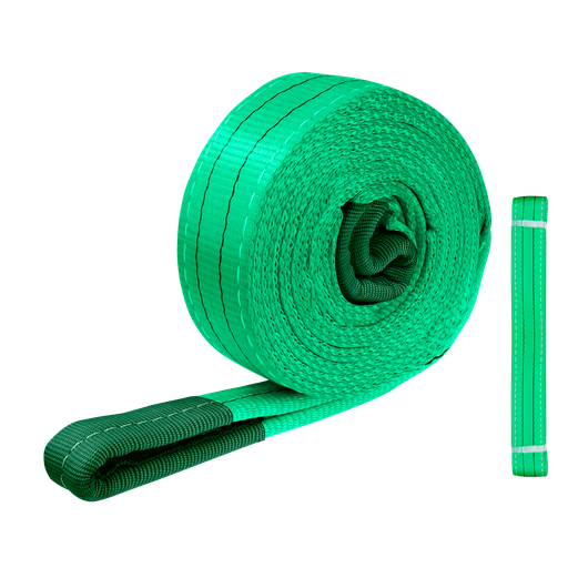 [JDWG1324] ESLINGA DE CINCHA - CARGA: 2T - LONGITUD: 4M ANCHO: 50MM - FACTOR DE SEGURIDAD: 5:1 - 2 CAPAS - 100% POLIÉSTER