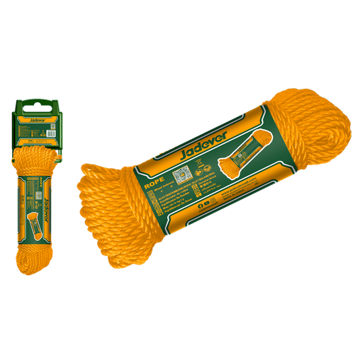 [JDRZ1304] CUERDA MONOFILAMENTO DE PP - DIÁMETRO: 4MM - LONGITUD: 30M - 100% POLIPROPILENO