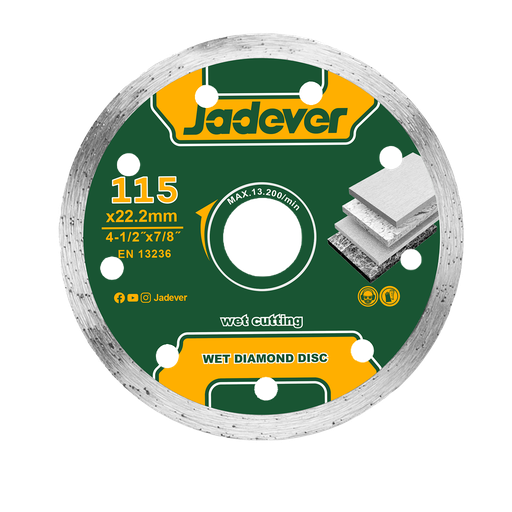 [JDDC2K02] DISCO DE DIAMANTE HÚMEDO - 115MM (4-1/2'') ANCHO 5 MM