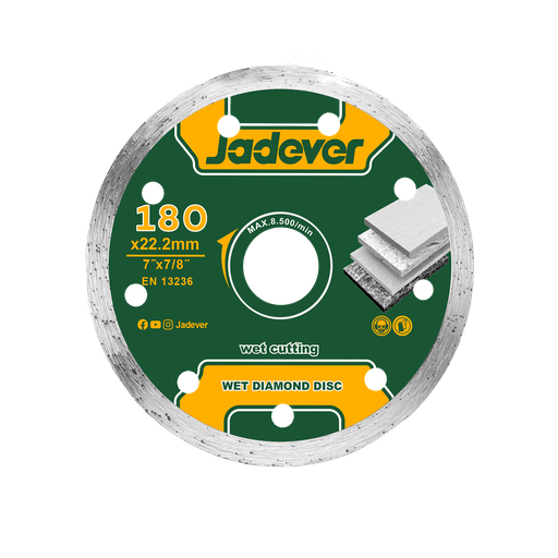 [JDDC2K04] DISCO DE DIAMANTE HÚMEDO - 180 MM (7'') ANCHO 5 MM