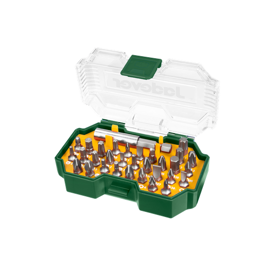 [JDBS3B32] KIT DE PUNTAS DE DESTORNILLADOR DE 32 PIEZAS: 31 PUNTAS AC. CR-V DE 25 MM + 1 SOPORTE PARA PUNTAS