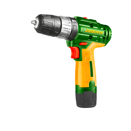[JDCDS540] TALADRO DE IMPACTO INALÁMBRICO 1500 RPM - VOLTAJE: 12V - MÁX. PAR: 20NM - PORTABROCAS: 0,8 - 10MM - AJUSTES DE PAR: 18+1+1 - 2 VELOC - BATERÍA DE 1,5AH - CARGA: USB TIPO C (CARGADOR NO INLUIDO)