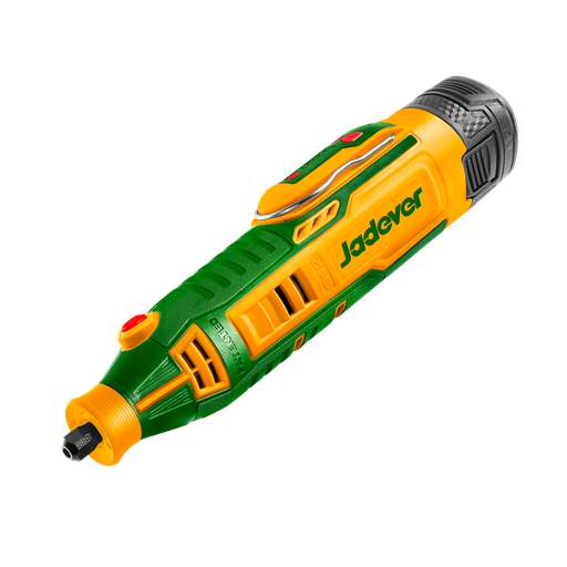 [JDRY1M121] MINI TORNO INALÁMBRICO 8000-32000 RPM - VOLTAJE: 12V - PINZA: 3,2MM - CONTROL DE VELOCIDAD VARIABLE - CARGA: USB TIPO C (CARGADOR NO INLUIDO) - INCLUYE ACCESORIOS Y PUNTAS