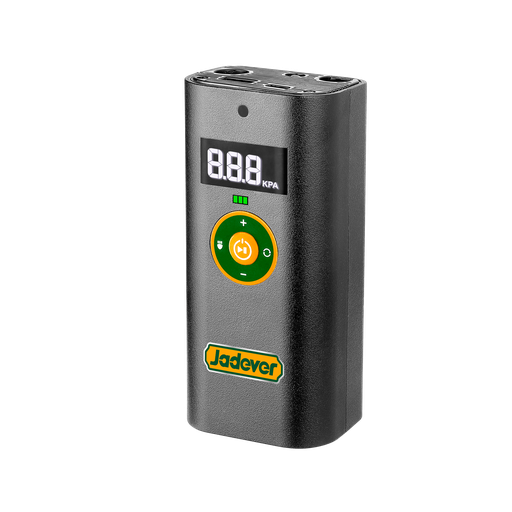 [JDAAM572] COMPRESOR DE AIRE PARA AUTOMÓVIL CON BATERIA LI-ION - VOLTAJE: 8V - MÁX. PRESIÓN: 150PSI / 10 BAR / 1000KPA - MÁX. FLUJO DE AIRE: 6L/MIN - PUERTO DE CARGA: USB TIPO C