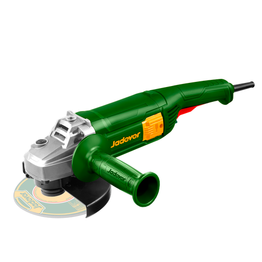[JDAG852001-4] AMOLADORA ANGULAR 2000W - VOLTAJE: 220-240V 50/60HZ - VELOCIDAD SIN CARGA: 6500RPM - DIÁMETRO DEL DISCO: 230MM - ROSCA DEL HUSILLO: M14 - INCLUYE MANGO AUXILIAR - DISCO NO INCLUIDO JADEVER