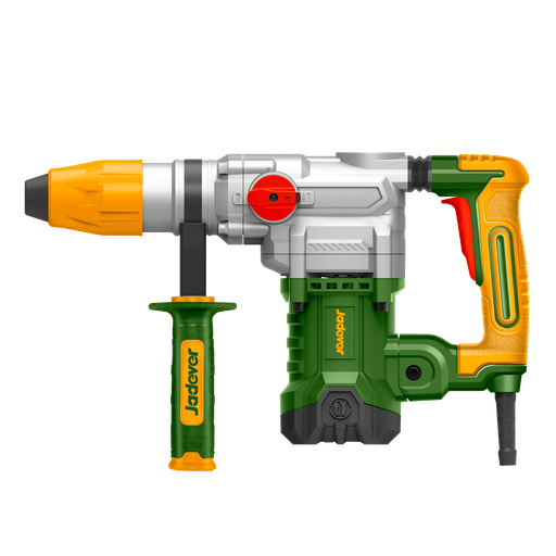 [JDRH3D38-4] TALADRO ROTOPERCUTOR 1600W - VOLTAJE: 220-240V 50/60HZ - VELOCIDAD SIN CARGA: 630RPM - TASA DE IMPACTO: 3850BPM - ENERGÍA DE IMPACTO: 10J - SISTEMA DE MANDRIL SDS MAX - INCLUYE 2 ACCES. SDS