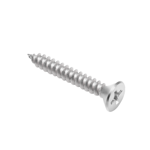 [JDXSC934] TORNILLO PARKER DE CABEZA FRESADA - PHILLIPS - TAMAÑO: #8 X 1'' (4.2 X 25MM) - ACERO AL CARBONO DE ALTA CALIDAD - 250 UNIDADES / BOLSA