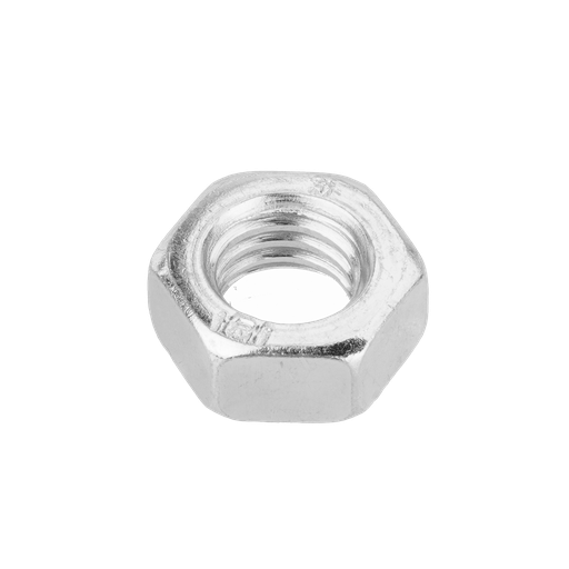 [JDMV1951] TUERCA HEXAGONAL - TAMAÑO: M16 - ACERO AL CARBONO DE ALTA CALIDAD - 50 UNIDADES / BOLSA