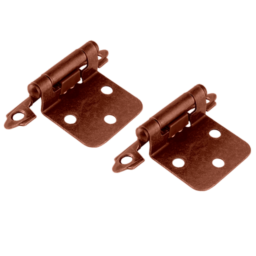 [JDYD1K02] BISAGRAS PARA GABINETE - TAMAÑO: 50 X 70MM - COBRE ROJO - INCLUYE 10 TORNILLOS JADEVER