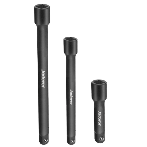 [JDMS7403] KIT DE BARRAS DE EXTENSIÓN DE IMPACTO DE 1/2'' - INCLUYE: 1 BARRA DE 3'' + 1 BARRA DE 6'' + 1 BARRA DE 8'' - ACERO 50BV30 (CR-V) + TRAT. TÉRMICO