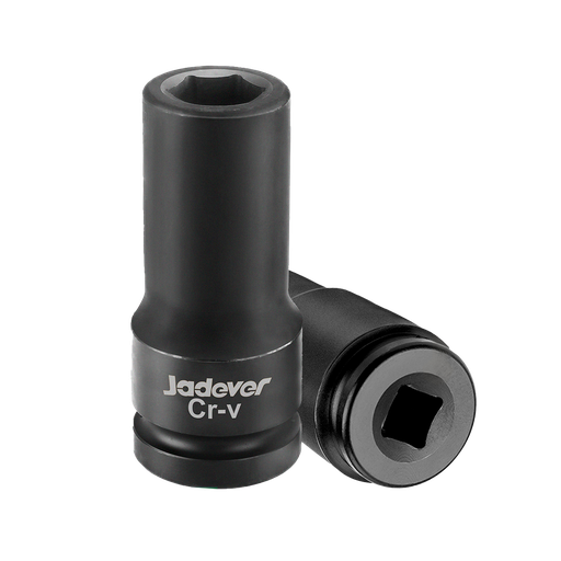 [JDMS3219] VASO DE IMPACTO PROFUNDO DE 1/2'' - TAMAÑO: 19MM - LONGITUD: 78MM - MATERIAL: ACERO 50BV30 (CR-V) + TRATAMIENTO TÉRMICO